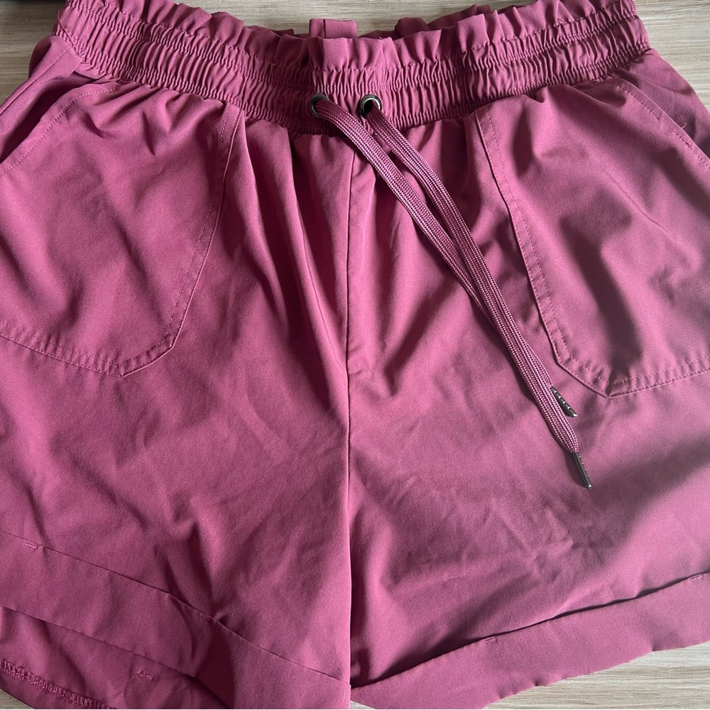 Danskin Athleisure Shorts - Plum